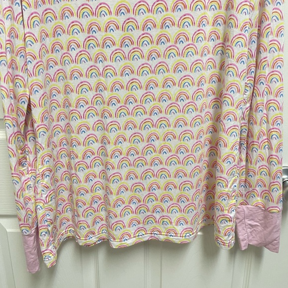 Little Sleepies Longsleeve Rainbow Pajama Top - Picture 8 of 9
